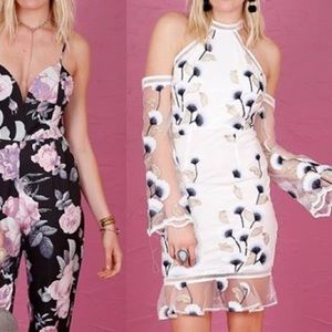 Felicity Embroidered dress - ivory